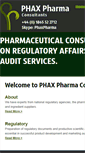 Mobile Screenshot of phaxpharma.com